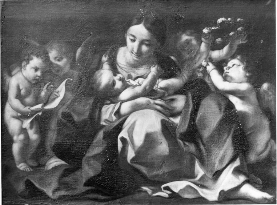 Madonna con il Bambino e putti - Schloss Weissenstein